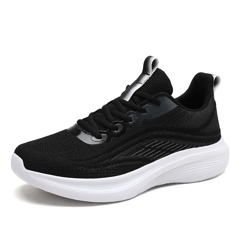 Breathable Soft Bottom Lightweight Shock Absorption Sneaker Lovers Shoes foto 3