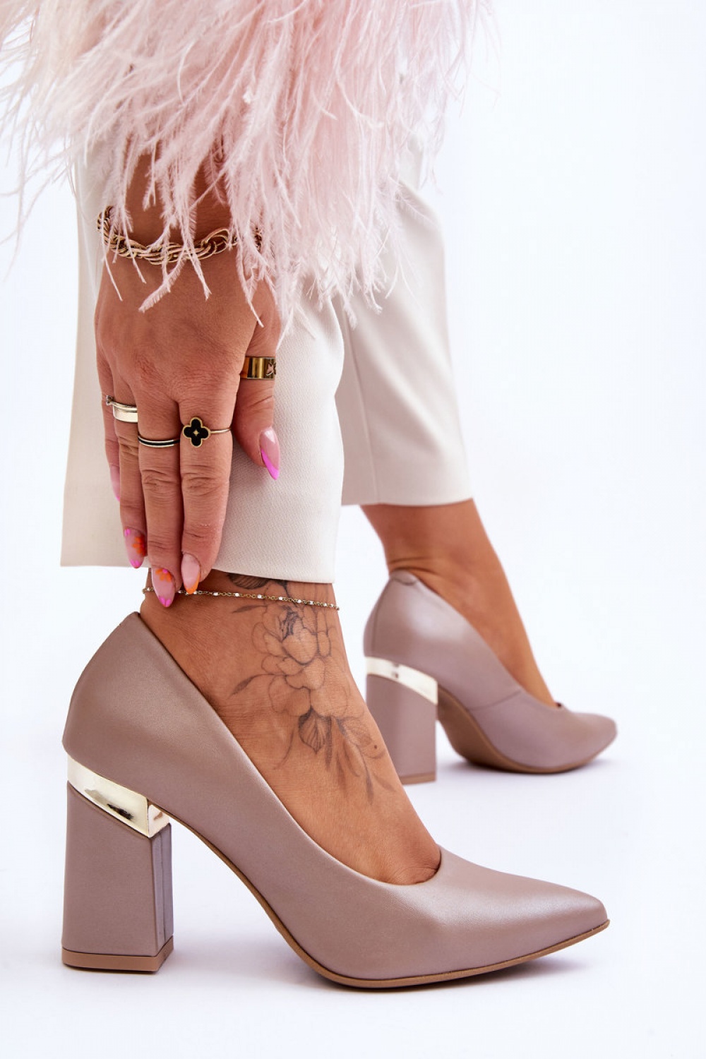 Pumps met dikke hak Step in style foto 3