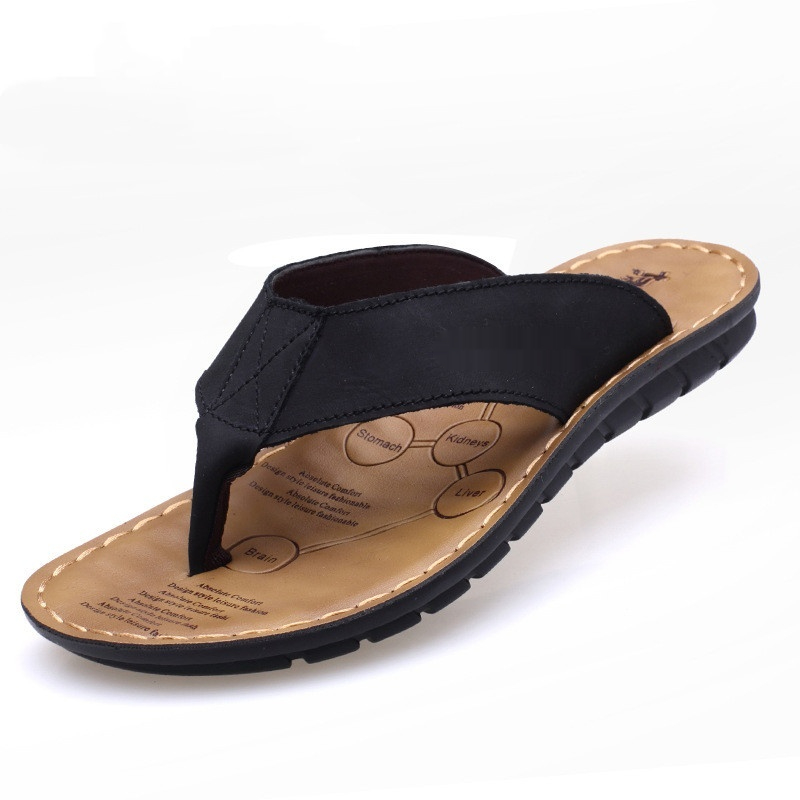 Men'S Flip-Flops For Driving And External Wear foto 3