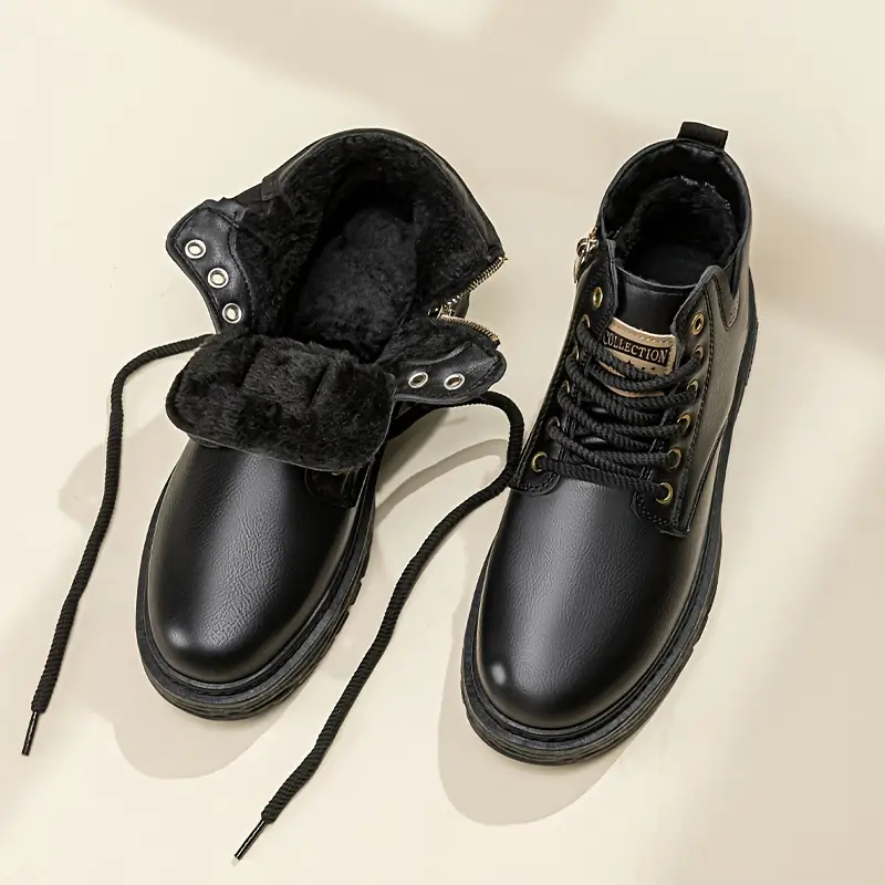 Retro British Style Work Ankle Boots Male foto 4