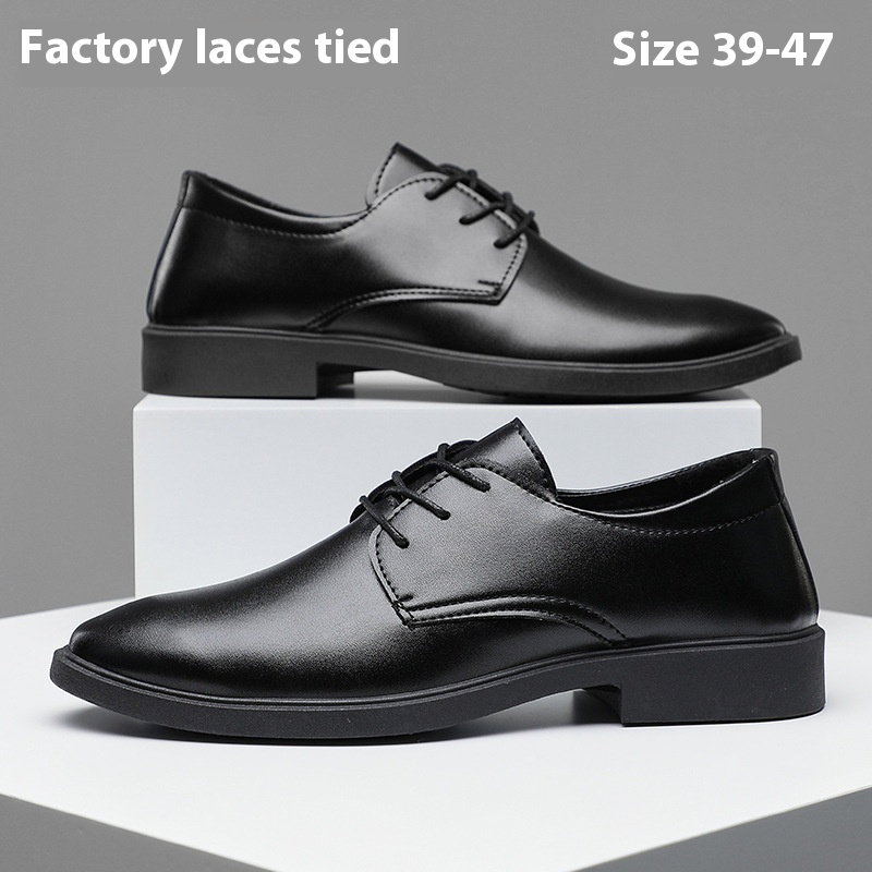 Plus Size Formal Leather Shoes Men's Shoes Pumps foto 5