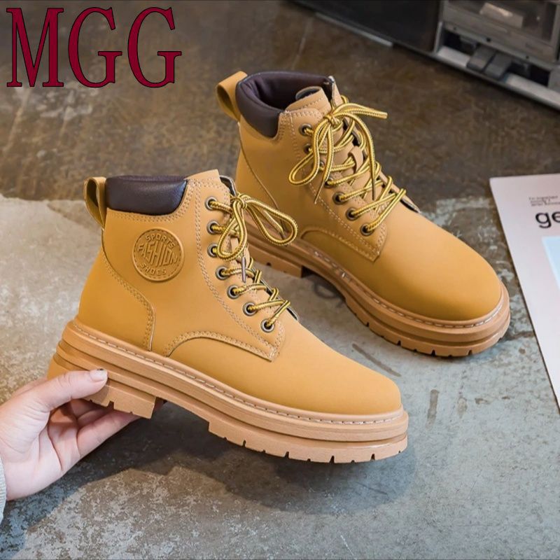 Outdoor Versatile Thick-soled High-top Martin Boots foto 5