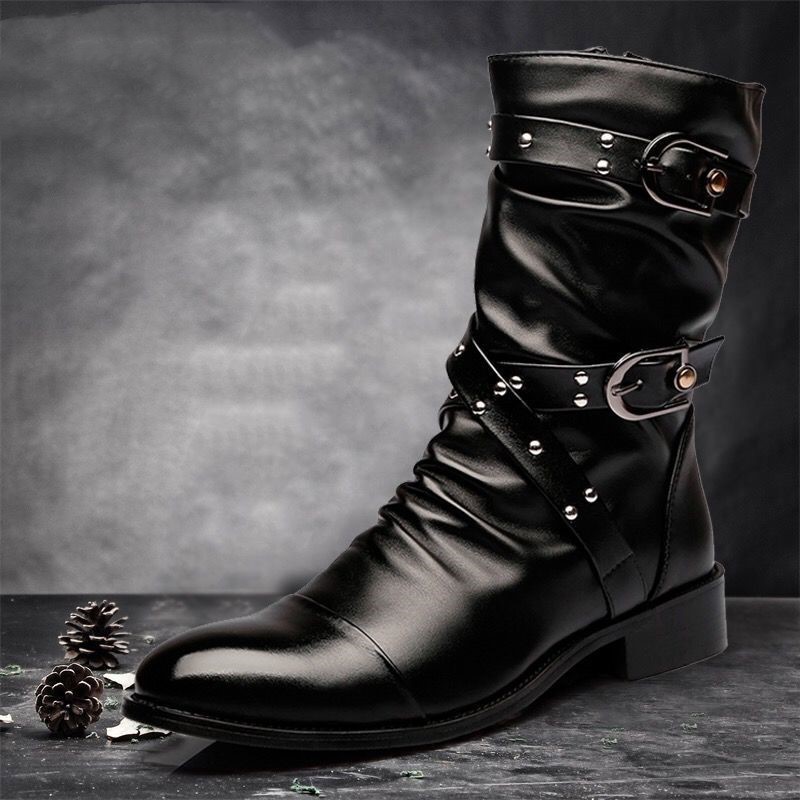 Men's Pointed Toe Within Wellingtons foto 4