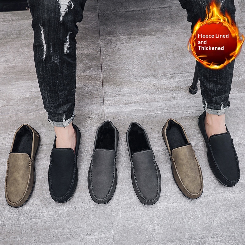 Men's Casual Slip-on Shoes With Soft Soles And Soft Uppers foto 5