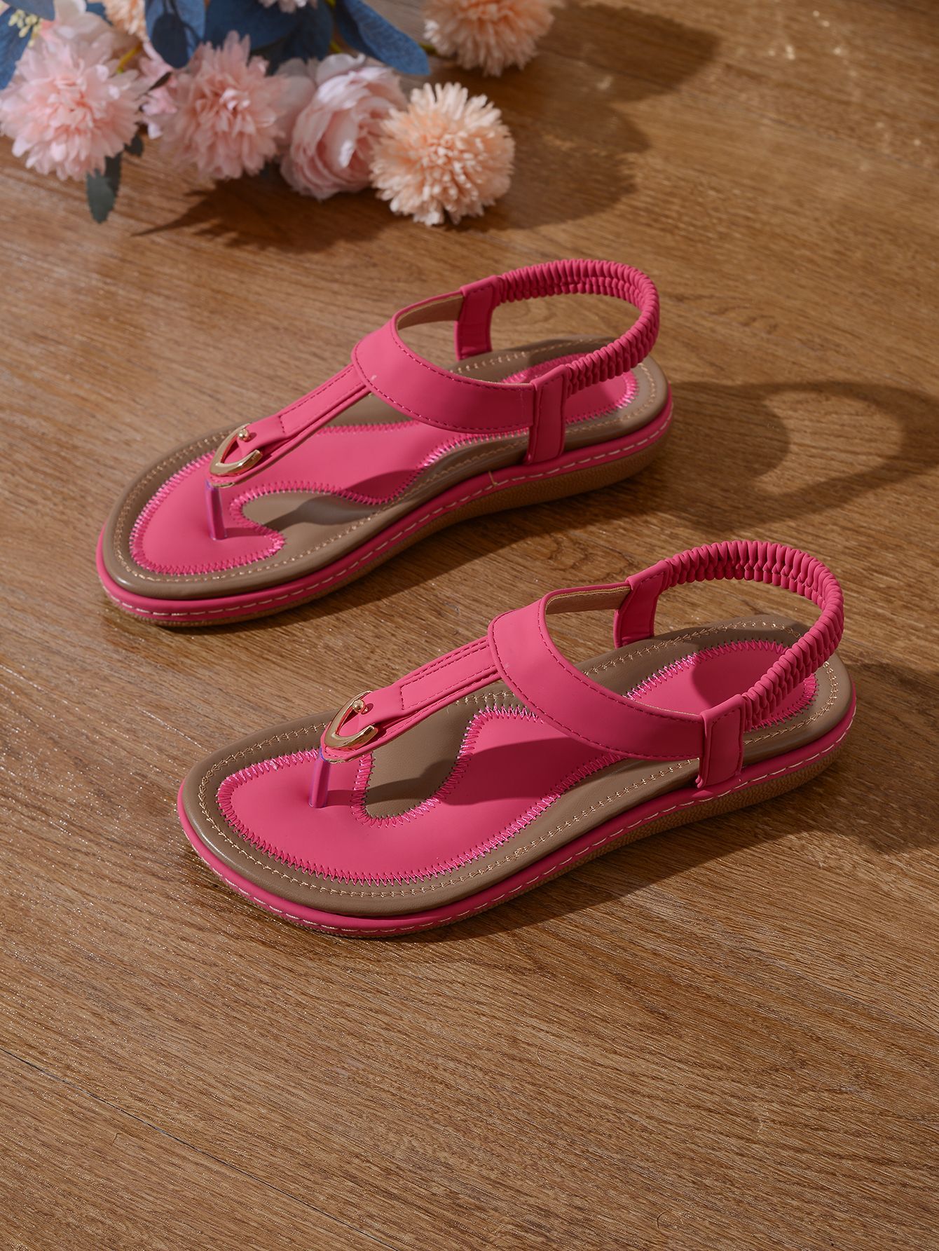Summer Flip-flops Soft-soled Flat Beach Shoes Soft Soles foto 3