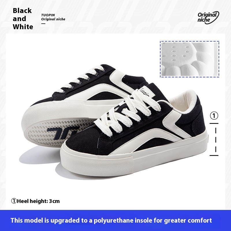 Minority All-match Board Shoes Female Four Seasons Students foto 3