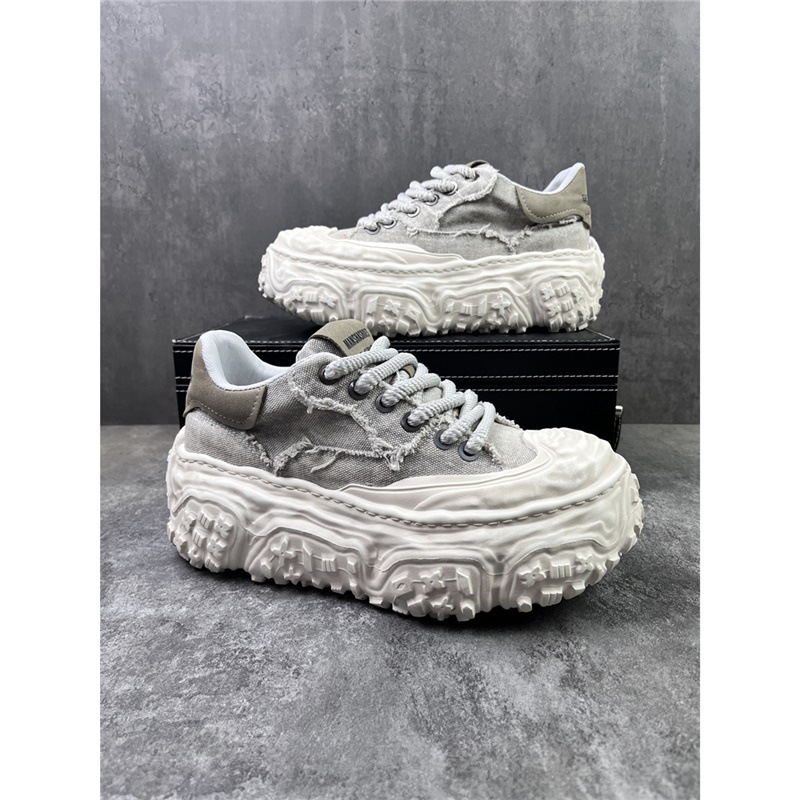 American-style Retro Dissolved Shoes All-matching foto 5