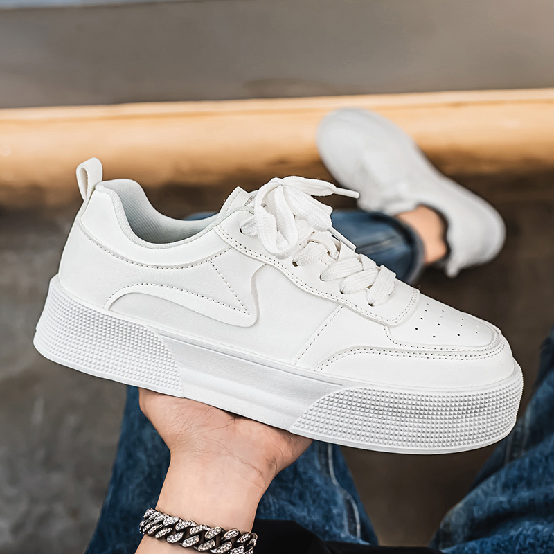 Sneakers Casual Versatile White Sports Men's Shoes foto 4
