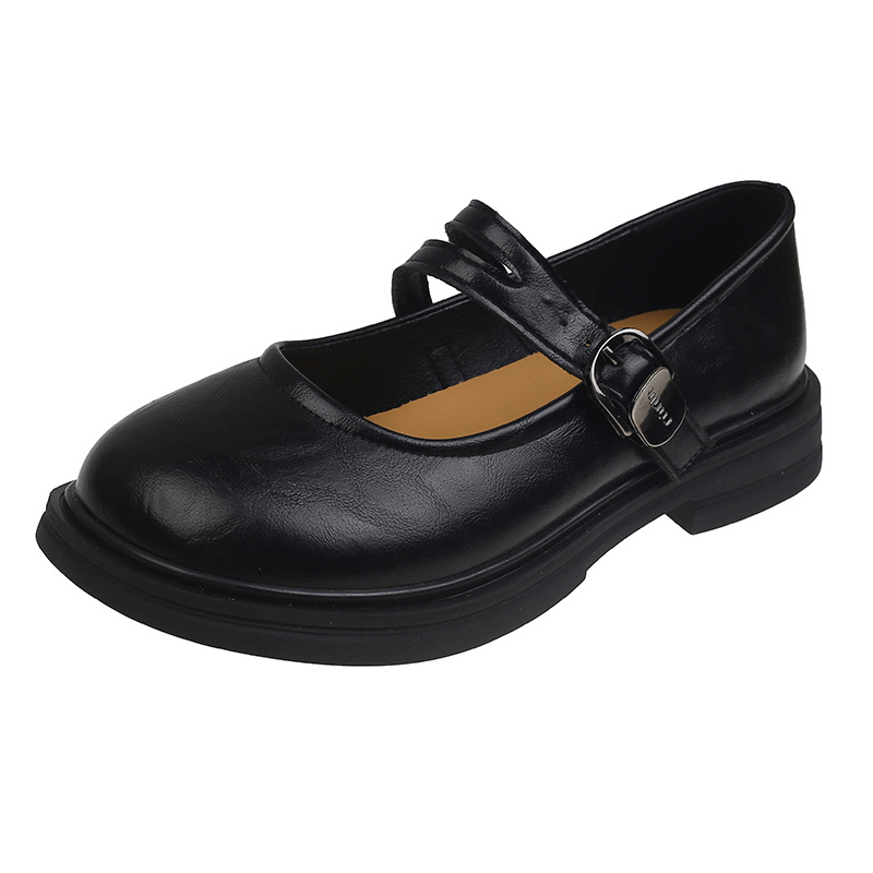 Retro Round Toe Low Cut Women's Shoes foto 5