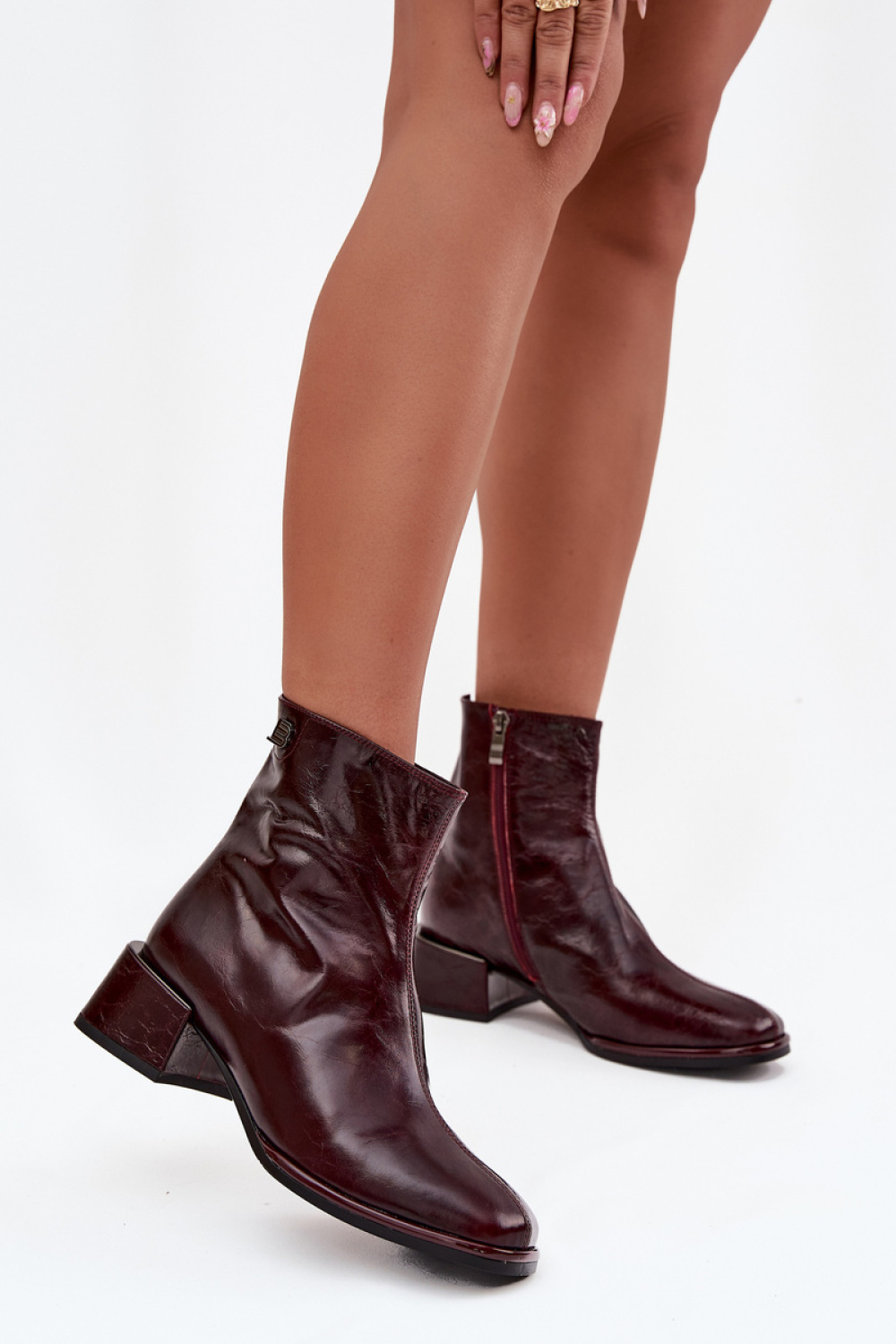Laarsjes met hoge hak Step in style