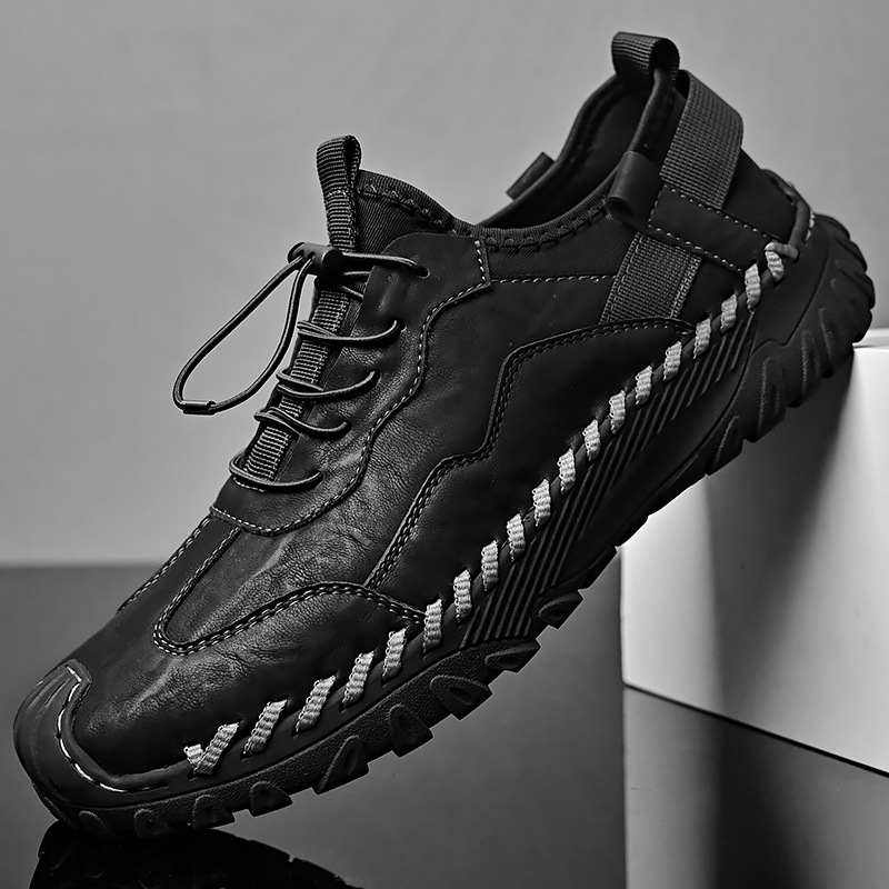 Casual Shoes Men's Autumn Soft Bottom Breathable Non-slip Fashion Slip-on Sports foto 4