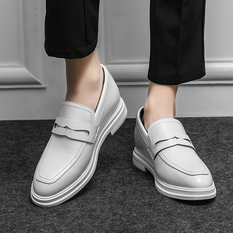 Men's Short Height Increasing Insole Business Formal Wear Leather Shoes foto 3