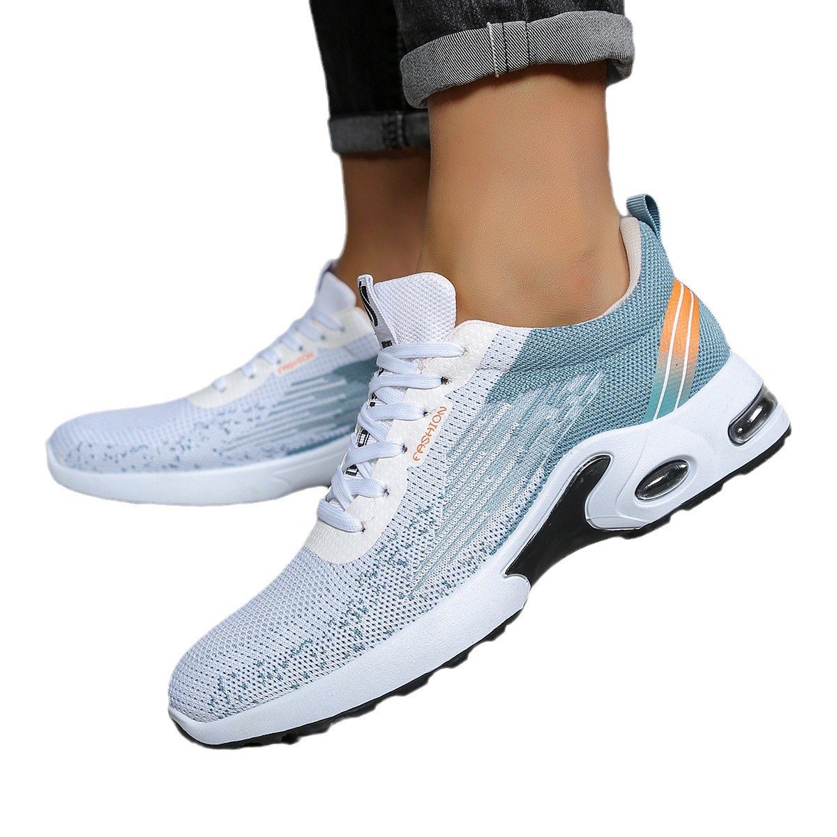 Mesh Breathable Sneakers Fashionable Casual Running Shoes foto 5