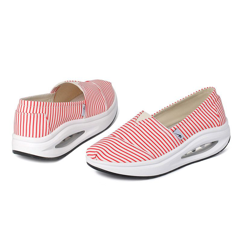 Summer Shallow Mouth Casual Slope Heel Mom Shoes