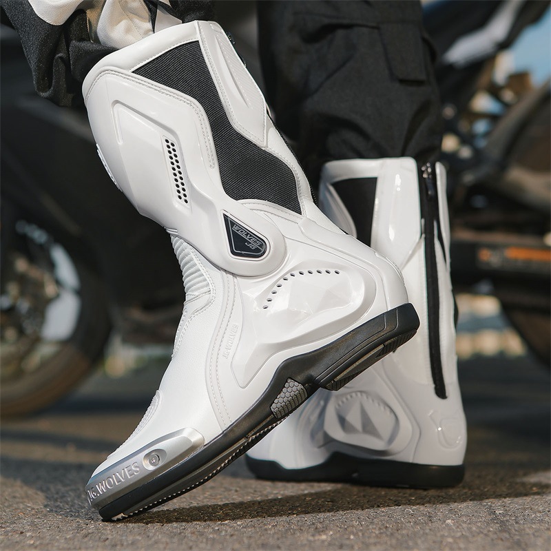High-top All-round Protective Riding Shoes And Boots Non-slip Wear-resistant foto 4