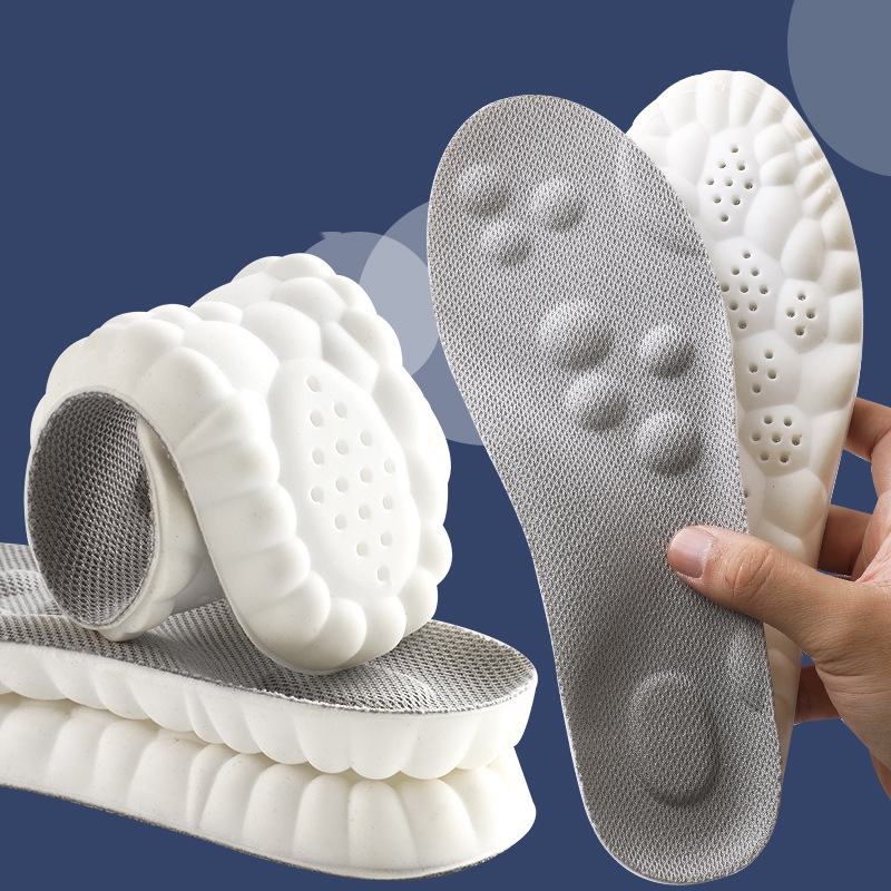 Insole No Tired Foot Arch Massage Sweat Absorbing And Deodorant Antibacterial foto 2
