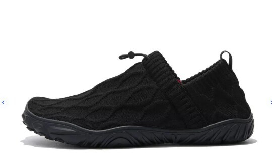 Men's Slip-on Breathable Flyknit Soft Bottom Indoor Fitness Shoes foto 2