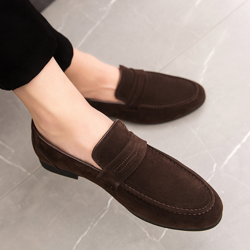 Slip-on Casual Shoes Men's Versatile British foto 3
