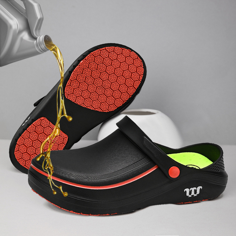 Men's Non-slip, Waterproof And Oil Resistant Work Wearable Shoes foto 4