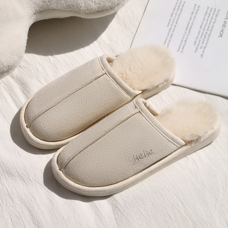 Indoor Warm Plush Cotton Slippers foto 2