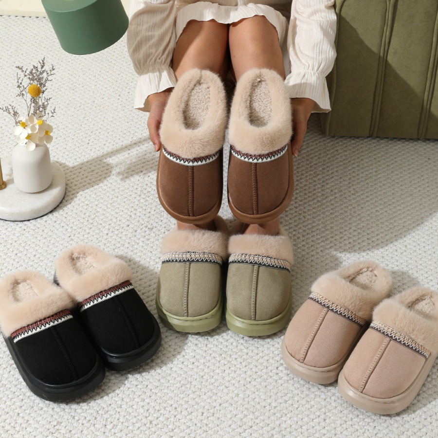 Fluffy Slippers Autumn And Winter Thick Bottom Outdoor foto 4
