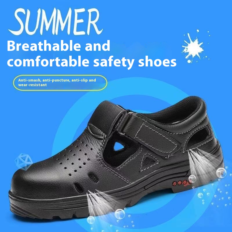 Labor Protection Sandals For Men To Prevent Odor foto 4