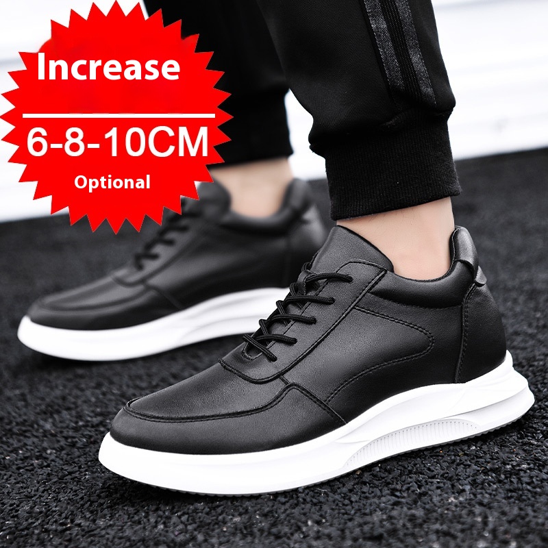 Invisible Height Increasing Insole Summer New Casual Shoes Breathable Platform Shoes foto 5
