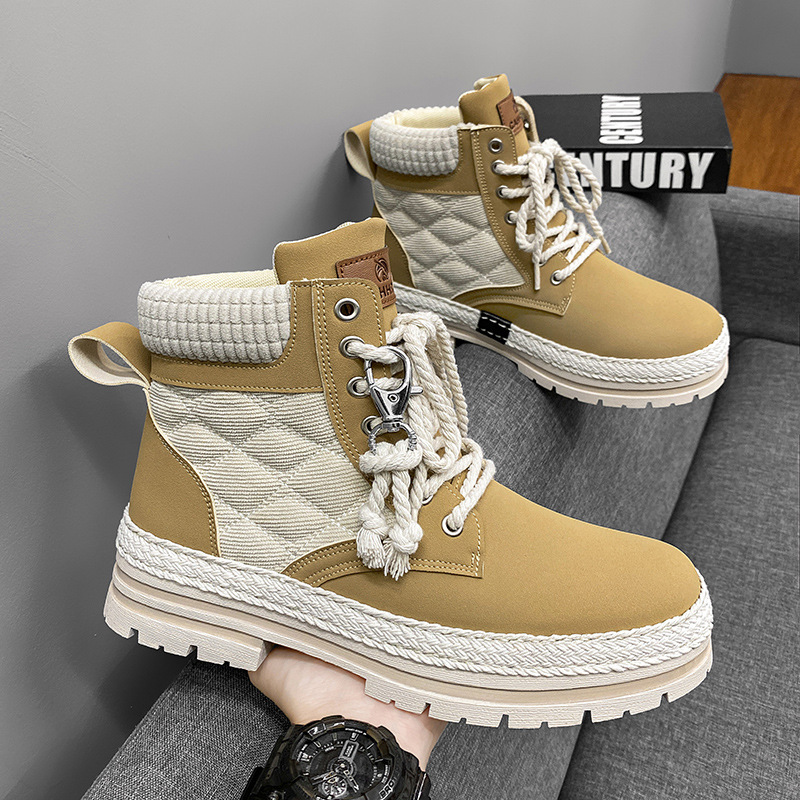 High-top Sports All-match Student Boots Platform foto 4