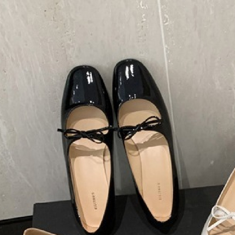 Women's Bow Shallow Mouth Mary Jane Shoes foto 4