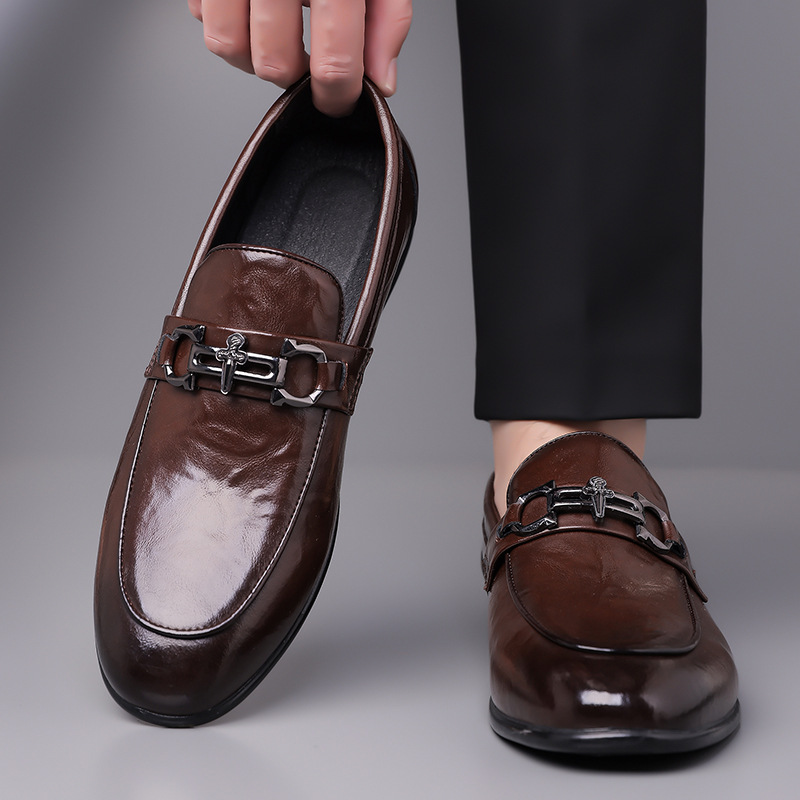 New Soft Bottom Formal Wear Business Men's Shoes foto 5