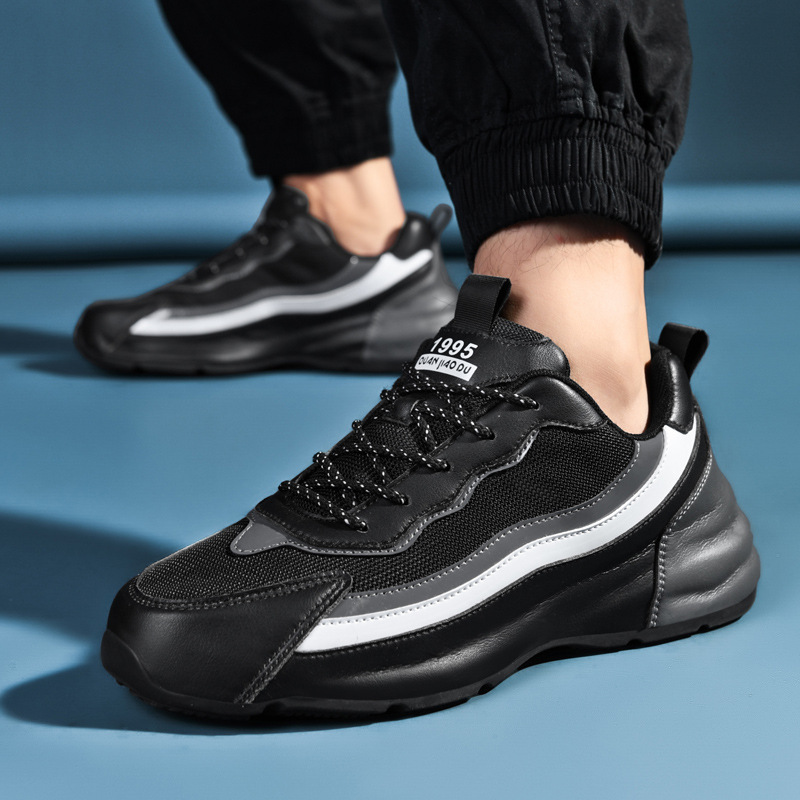 Men's Sneaker Casual All-match Breathable Microfiber foto 2