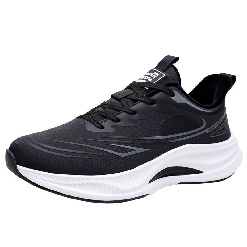 Casual Soft Sole Athletic Shoes Shock Absorbing Lightweight Sports Sneakers For Men And Women foto 4