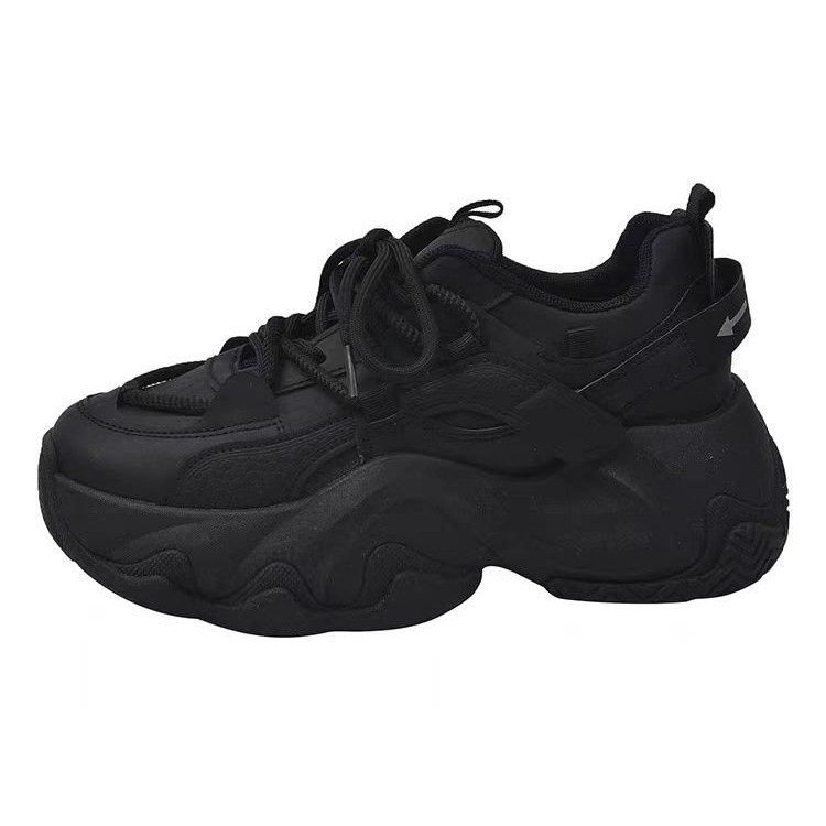 Women's Platform Fashion Lace Up Casual Sneakers foto 3