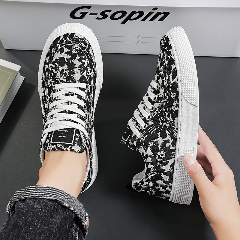 Harajuku Style Student Sports Casual Shoes Thick Sole Height Increasing foto 4