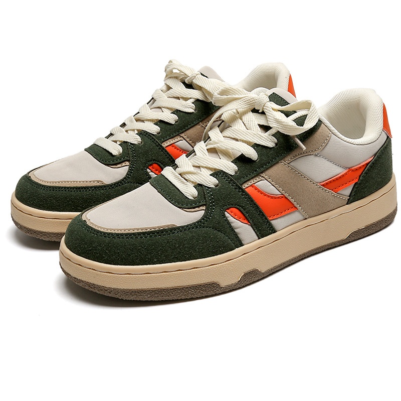 Men's Shoes Trendy Retro Patchwork Contrast Color foto 5