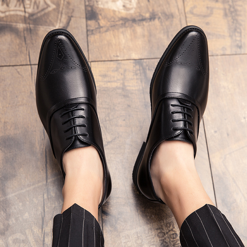 Men's Shoes Korean Style British Tide Shoes Casual Business foto 5