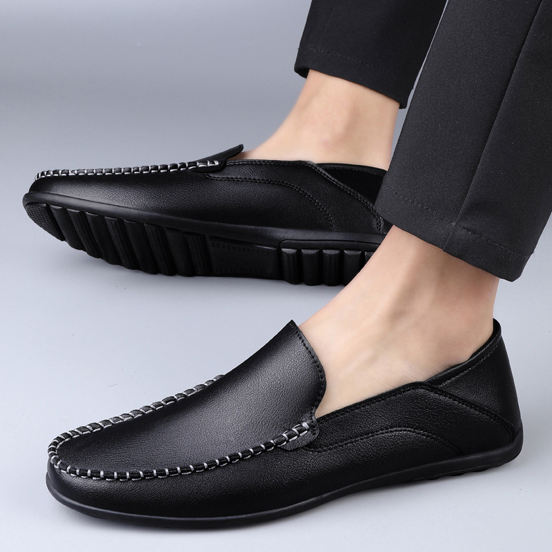 Round Head Men's Casual Loafers foto 4