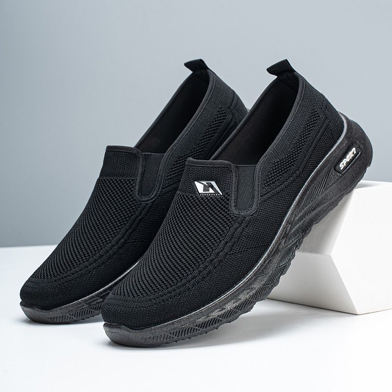 Old Beijing Cloth Shoes Mens Springautumn Slip-on Shoes foto 4