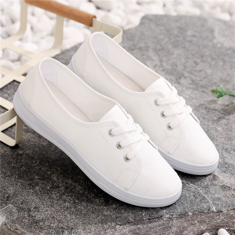 Spring And Autumn Canvas Student Shoes foto 3