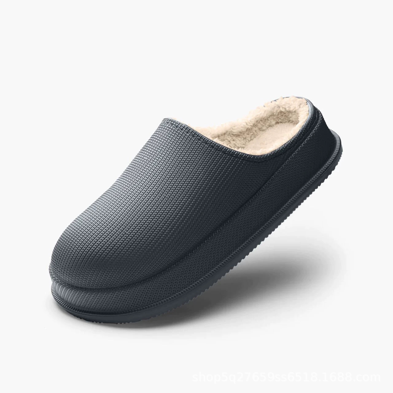 EVA Autumn And Winter Warm Waterproof Toe Cap Shock Absorption Thick Cotton Shoes foto 5