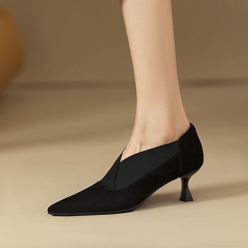 Womens Versatile French-style Pointed-toe Pumps foto 4