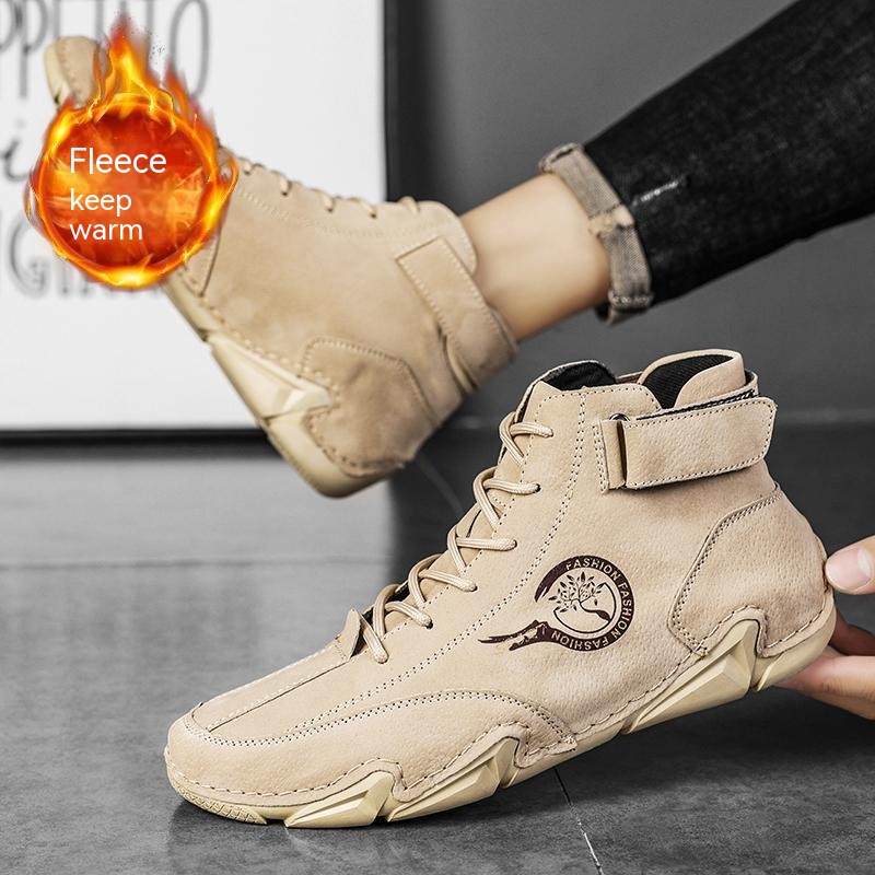 Men's Autumn And Winter Mid-high Leisure Shoes foto 3