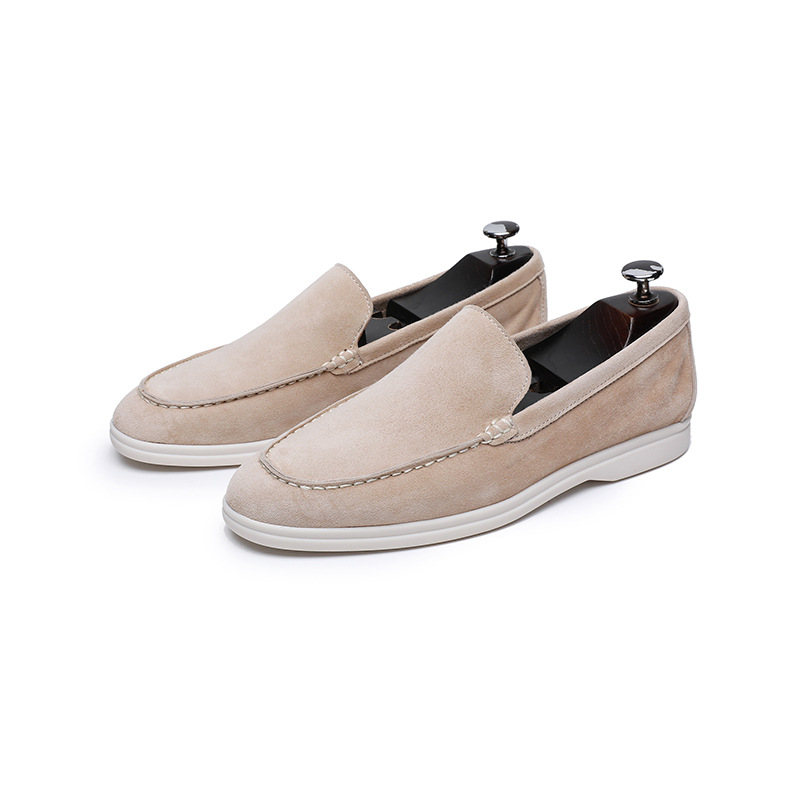 British Loafers Retro Flat Bottom Casual Men foto 3