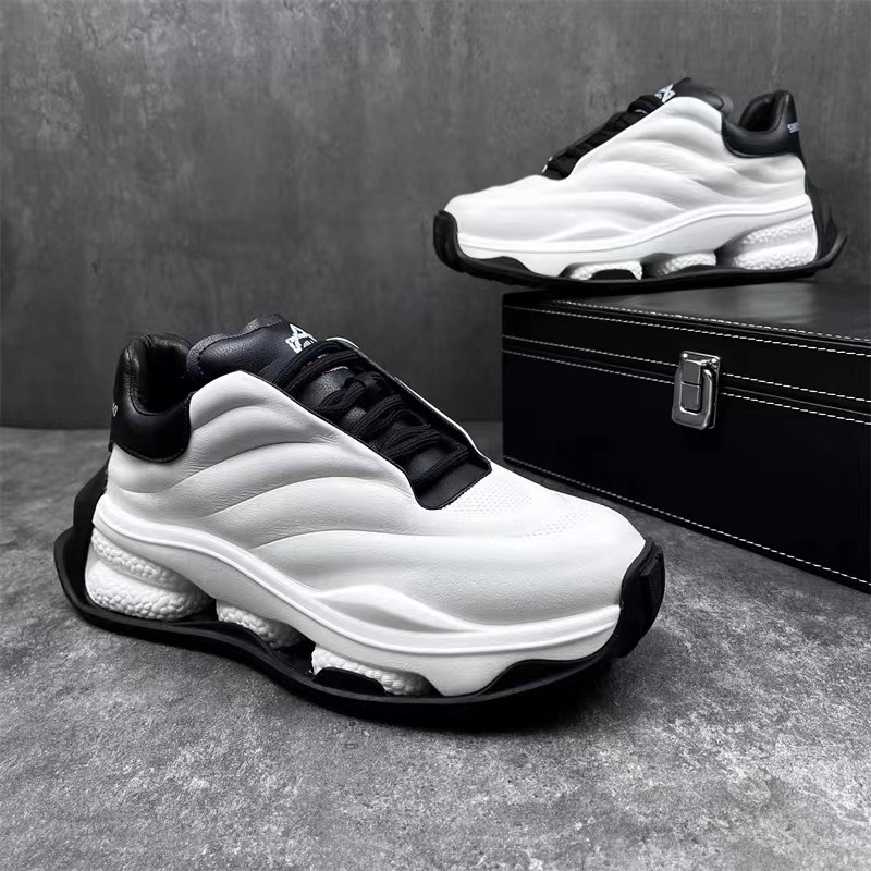 Soft Bottom Increase Sports Fashion Shock-absorbing Casual Shoes foto 5