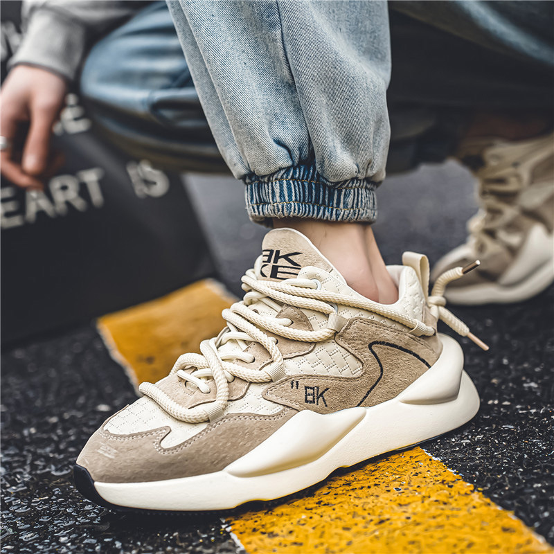 Men's Casual Shoes Fashionable All-match Breathable Mesh Sports foto 5