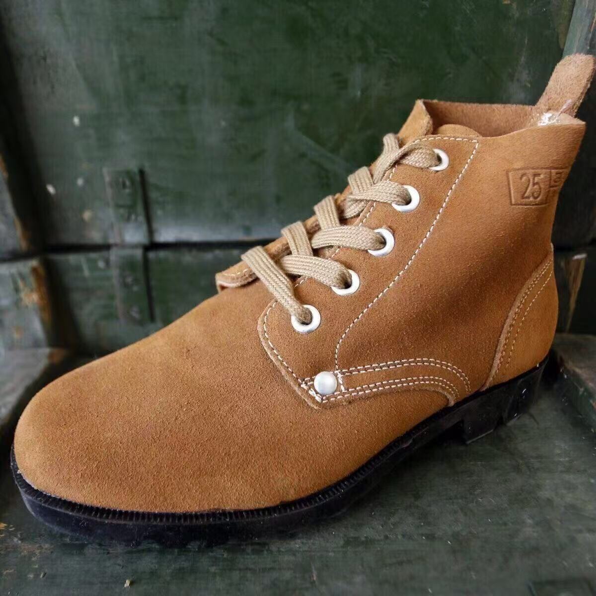 Fluffy Breathable Construction Site Protective Old-fashioned Big Head Shoes foto 4