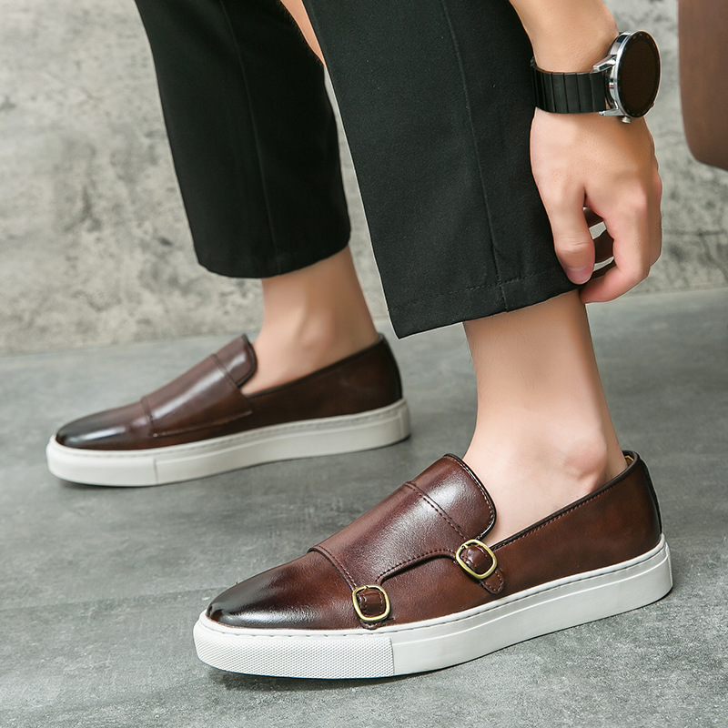Men's Business Casual Sneakers British Fashion All-matching Shoes foto 3