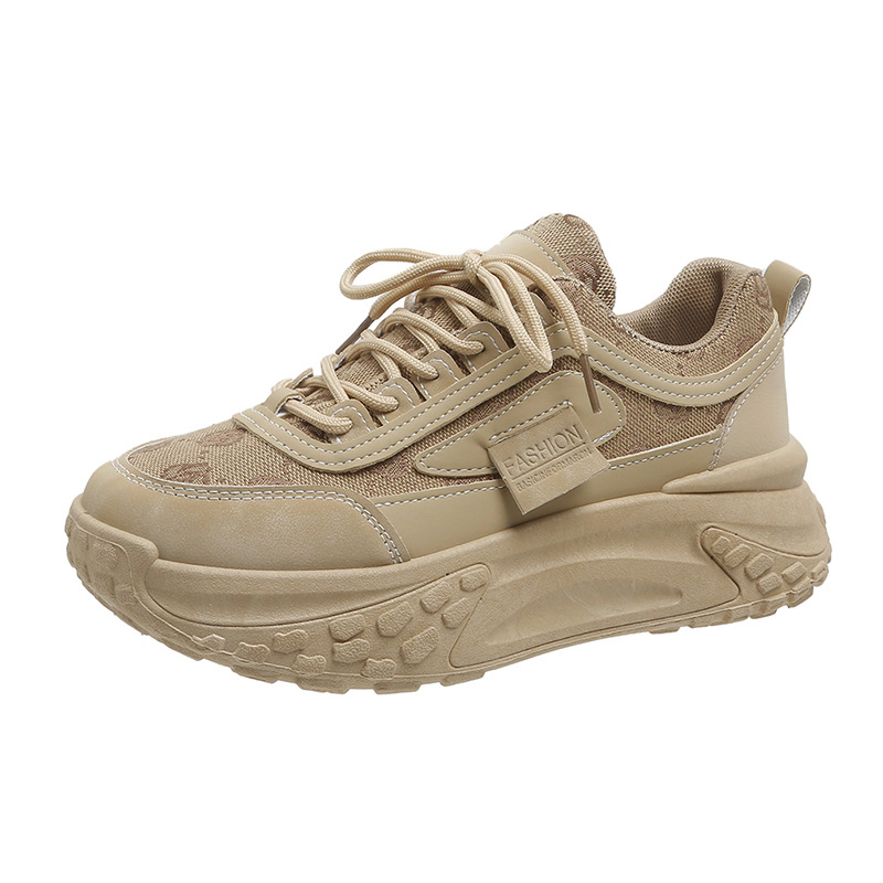 Spring New Breathable All-matching Platform Running Shoes Women foto 4