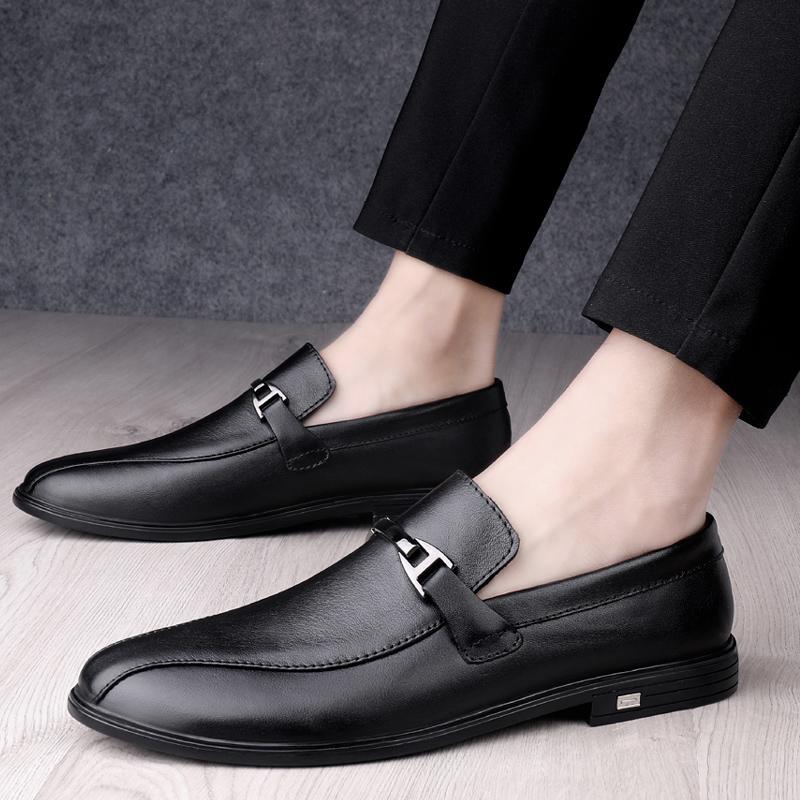 Fashion Casual Leather Shoes Versatile foto 2