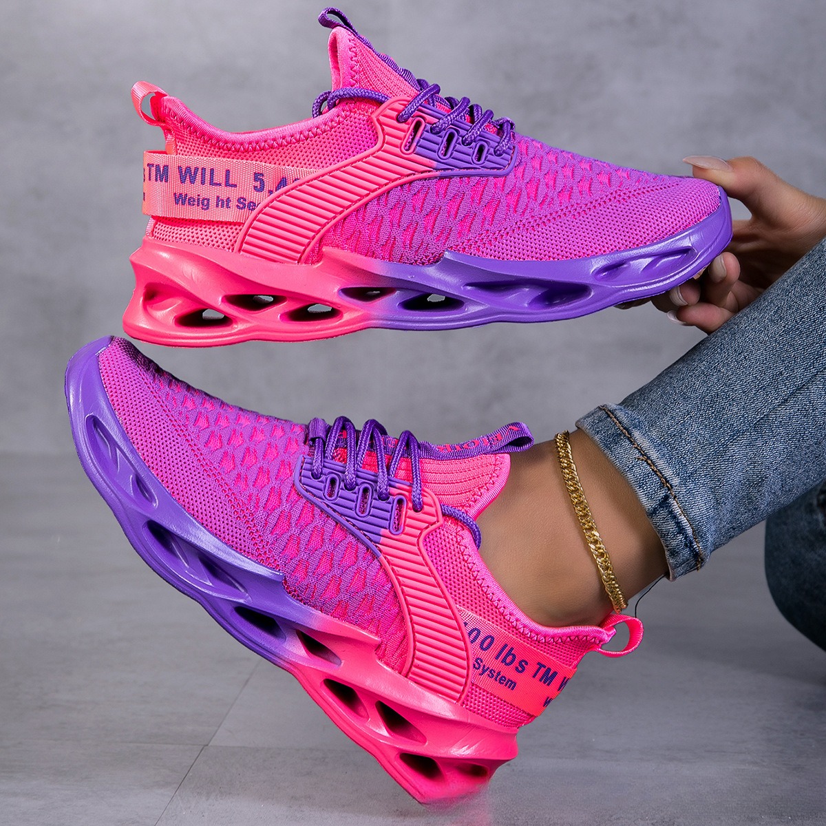 Women's Casual Sporty Outdoor Fashionable Versatile Running Shoes foto 5
